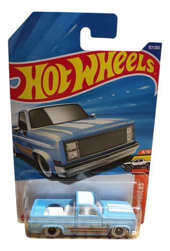 Hot Wheels 83 Chevy 1:64 - Modelo 2024 De Mattel Azul Claro