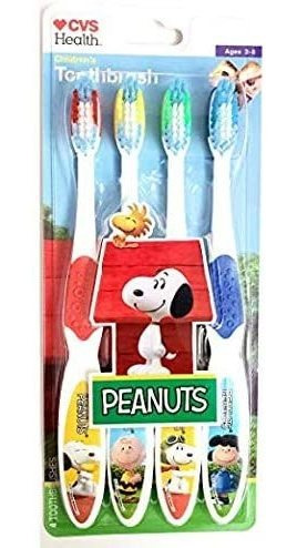 Cepillo De Dientes Snoopy De Dr. Fresh Para Niños, 4 Por Pa