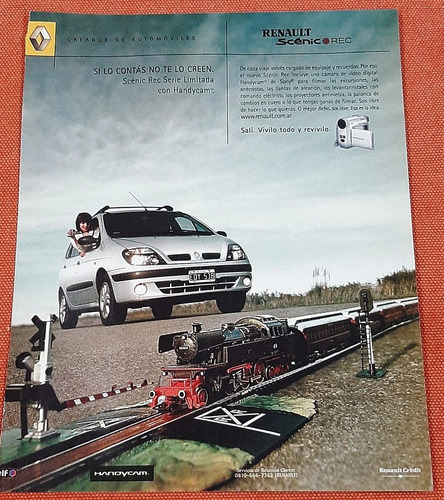 Publicidad Renault Scénic Rec Serie Limitada 2005