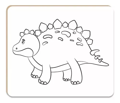 Kit Pintura Dinos Com Cavalete Tintas Jogo Infantil Nig 0440