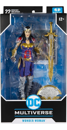 Dc Multiverse 7  Wonder Woman (designed By Todd Mcfarlane)