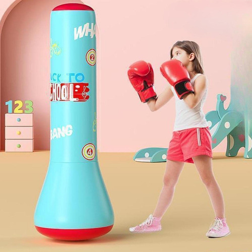 Saco De Boxeo For Niños, Equipo De Boxeo Estable, 120 Cm