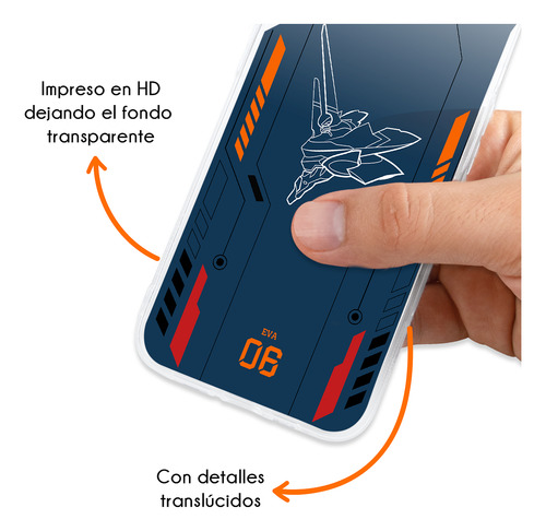 Funda Para Redmagic Suit Mecha Eva 06 Evangelion Case Anime Type 06 Redmagic 10 Pro