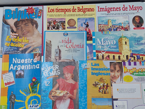 Revistas Billiken, Anteojito,genius (Usado)