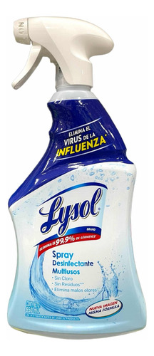 Lysol Spray Desinfectante Multiusos Elimina Bacterias 650ml