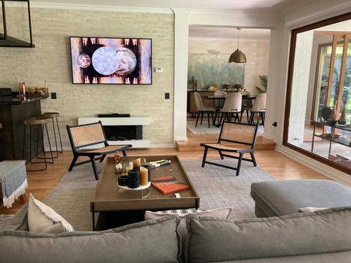 Gran Casa En Arriendo 5 Dorm. Las Condes