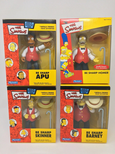 Figura Homero Borboton Los Simpsons Playmates Be Sharp (Usado)