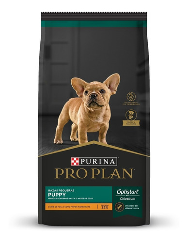 Alimento Pro Plan OptiStart Puppy para perro cachorro de raza  pequeña sabor pollo en bolsa de 7.5kg