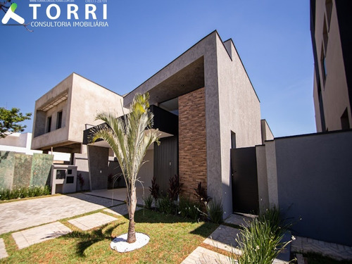 Imagem 4 de 30 de Linda Casa Térrea Em Alphaville Nova Esplanada, Votorantim - Sp. - Cc00574 - 70675877