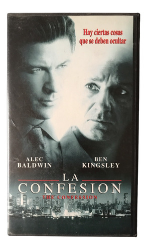Vhs La Confesion The Confession Ben Kingsley Alec Baldwin