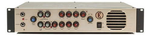 Amplificador Para Bajo Eden Wtp600 Cabezal Boutique Color Plateado