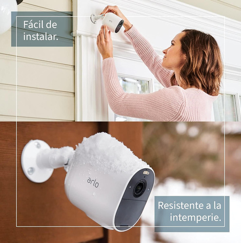 Arlo Essential Spotlight, Cámara De Vigilancia Exterior
