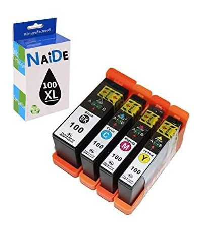 Naide Compatible Sustitución De Cartuchos De Lexmark 100xl 1