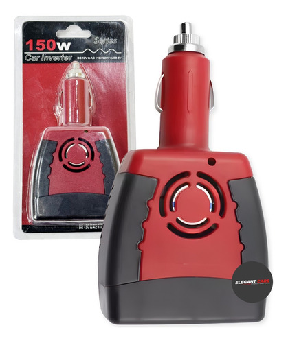 Inverson De Corriente Para Auto De 12v/220 150w
