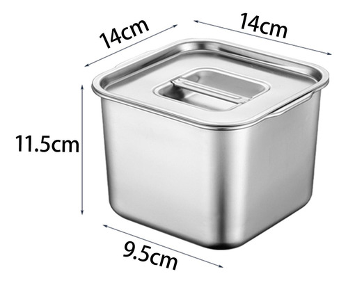 Sartenes De Alimentos Comerciales Utensilios De 14cmx14cm
