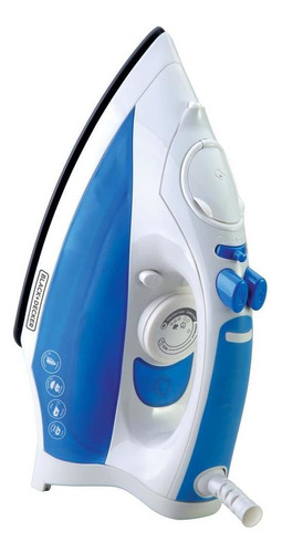 Imagen 2 de 7 de Plancha Vapor Regulable Black+decker Base Cerámica Ir7014