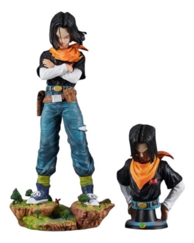 Figura Androide 17 Torso Reemplazable - Dragon Ball Z