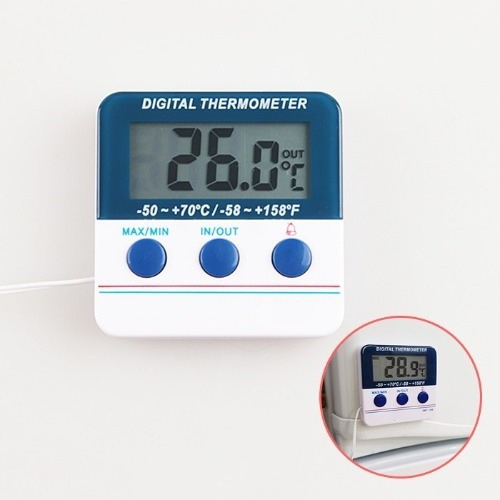 Termometro Ambiental Alarma Programable Sonda Memoria