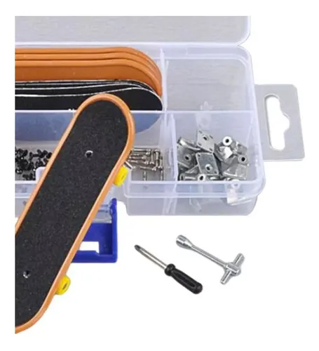 Fingerboard - Skate De Dedo Profissional Rodinhas Rolamento