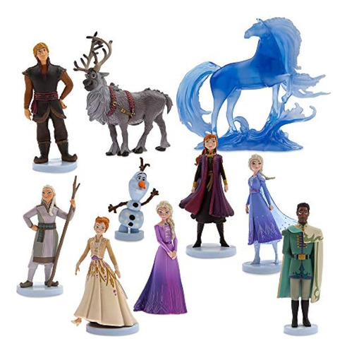 Disney Frozen 2 - Juego De Figuras De Lujo (10 Piezas)