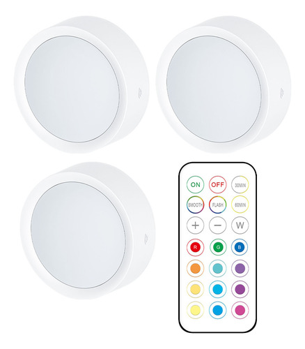 Luces Led Adhesivas Para Gabinetes Que Cambian De Color