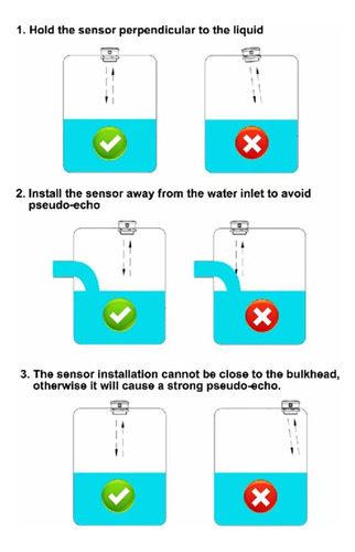 Control Sensor Nivel Agua Liquido Tanque Inalámbrico