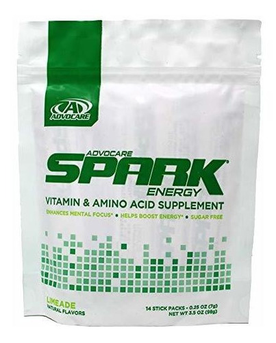 Advocare Limeade Spark 14 Cartuchos.