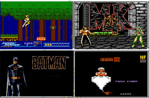 3 In1 | Yh-437 /mortal Kombat 4 Cartucho Famili | 8 Bit Game