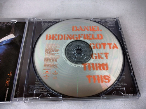 Cd Daniel Bedingfield - Gotta Get Thru This (Usado)