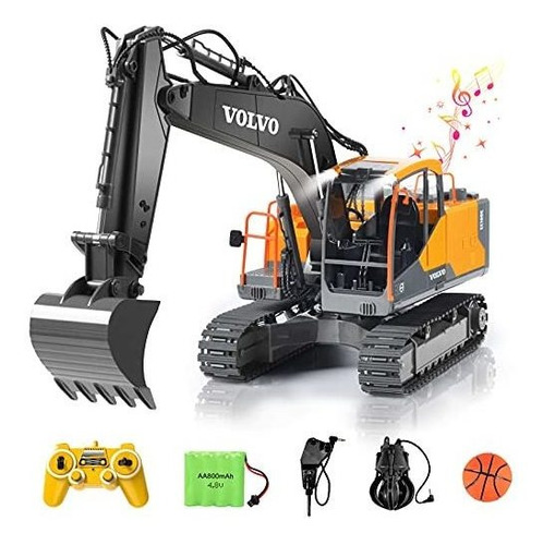 Double E Volvo - Excavadora Rc 3 En 1 Para Camión De Constru