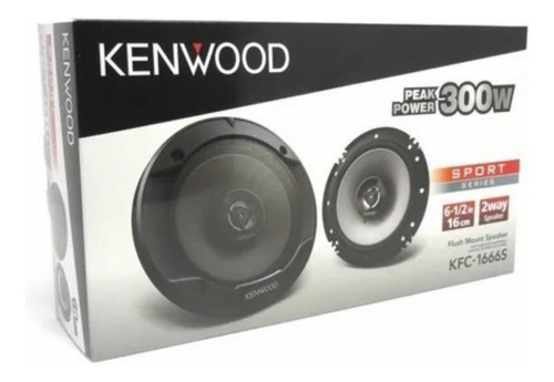 Parlante 6.5 Kenwood Kfc-1666s