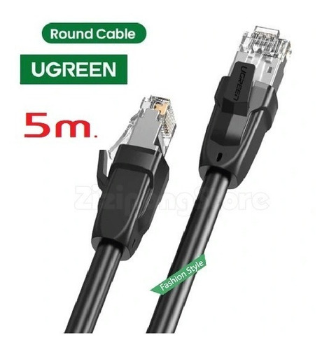 Imagen 3 de 10 de Cable Ethernet Cat8 Ugreen Original 2m, 5m, 8m. Stock.