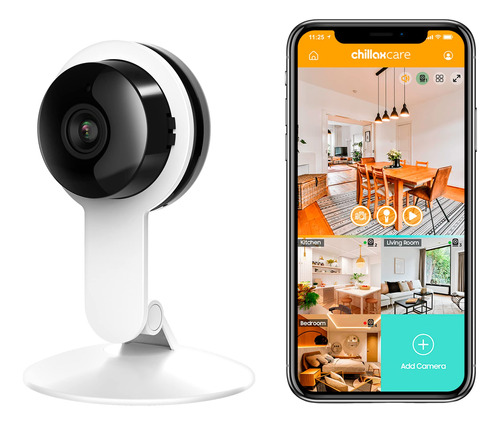 Chillax Cmara De Seguridad Inteligente Para Interiores, Cmar