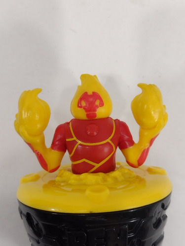 Boneco Pião Ben 10 Chama Burguer King (Usado)
