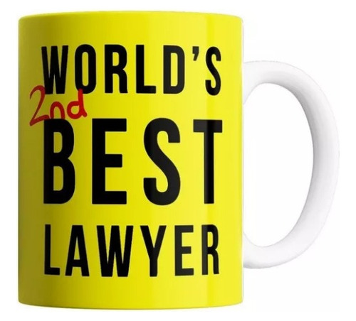 Taza World Best Second Lawyer Better Call Saul Mod 002