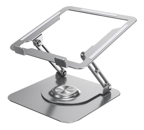 Soporte Laptop Ergonómico De Aluminio Rotación 360° Plegable