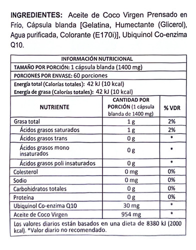 Coenzima Q10 Herbalmax 60 Softgels Cápsulas