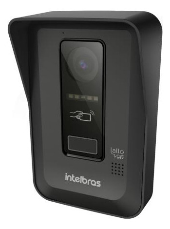 Vídeo Porteiro Tecnologia Multi Hd Wi-fi Allo Wt7 Intelbras Preto