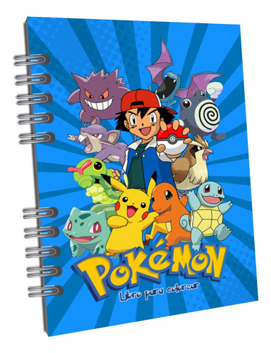 Pokemon Libro Para Colorear