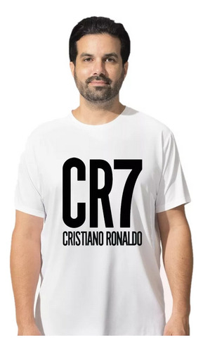 Remera Cristiano Ronaldo - Manga Corta - Logo_02 Infantil