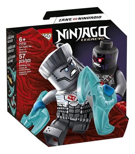 Set De Construc Lego Ninjago Batalla Épica Zane 71731