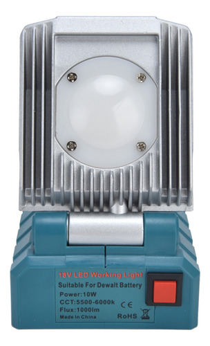 Portátil Work Led 10w Inalámbrico Alimentado Por Batería De