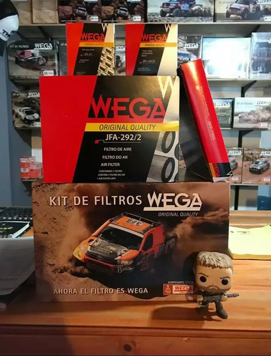 Kit 4 Filtros Wega + Valvoline 5w30 7.5l Hilux 16+ - Gutti