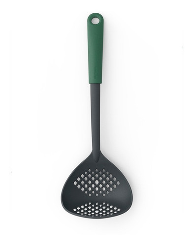 Cucharón Ranurado Nylon Negro/verde Brabantia Color Verde