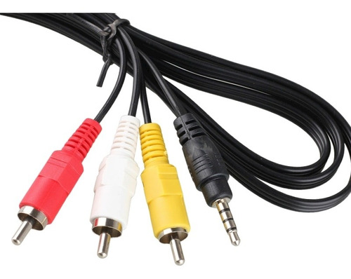 Imagen 5 de 6 de Cable Av A Rca Auxiliar A Video O Para Tv Box