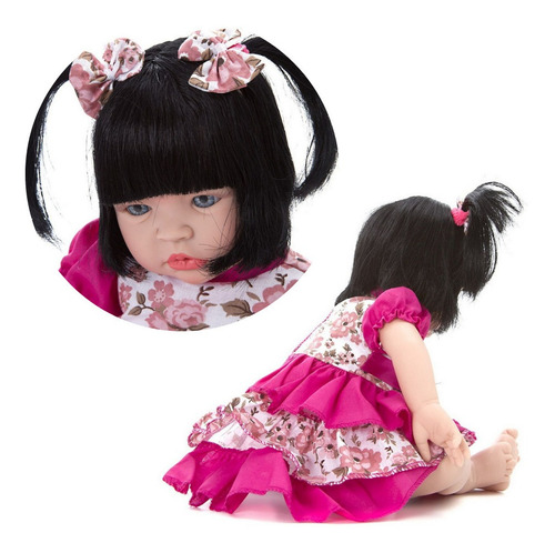 Imagem 5 de 9 de Boneca Bebê Reborn Baby Kiss Barata Promoção