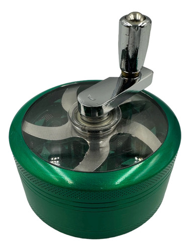 Moledor Metalico Manivela Grinder 3 Pisos Hierba Colores