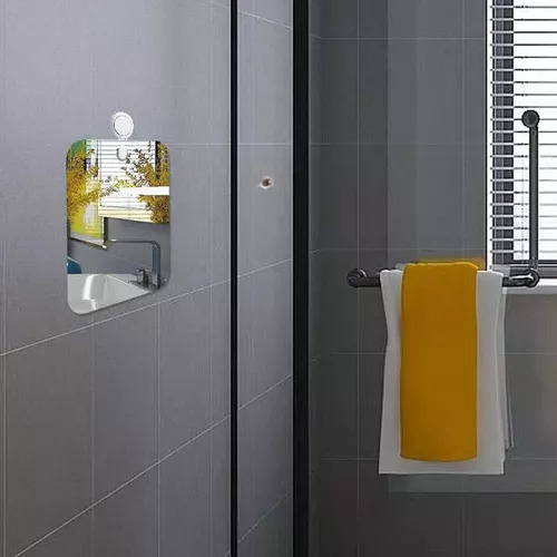 Espejo Antivaho Para Baño Y Ducha Para Colgar En La Pared, 2