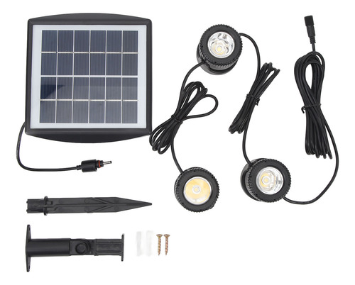 Luces Solares Para Exteriores, Césped, Impermeables, 2200 Ma