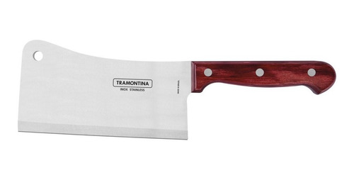 Cuchillo Hacha Cocina Acero Mango Madera Pettish Online